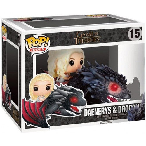 FUNKO JUEGO DE TRONOS DAENERYS MONTADA EN DROGON (7235) - Zascalo.com