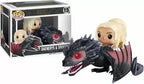 FUNKO JUEGO DE TRONOS DAENERYS MONTADA EN DROGON (7235) - Zascalo.com