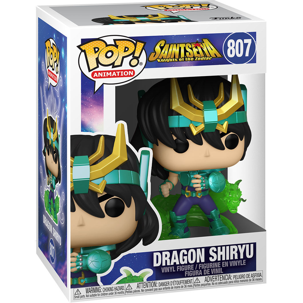 Funko POP! 807 Dragon Shiryu - Saint Seiya - Zascalo.com