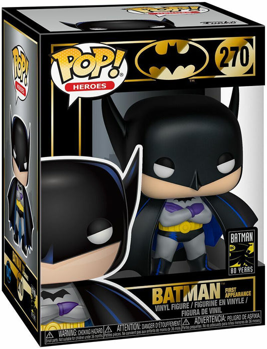 Funko POP! 270 Batman 80Th 1St Appearance 1939 - DC Comics Zascalo
