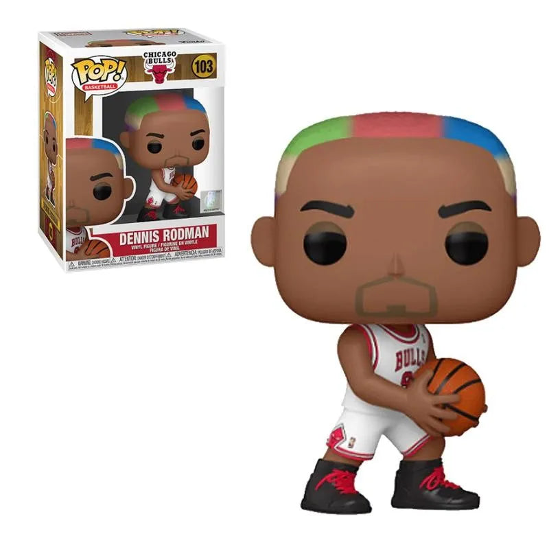 Funko POP! 103 Legends- Dennis Rodman (Bulls Home) - NBA - Zascalo.com