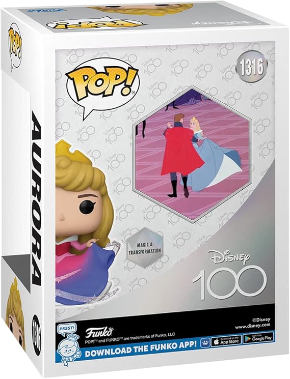 Funko POP! D100- Aurora Disney Zascalo