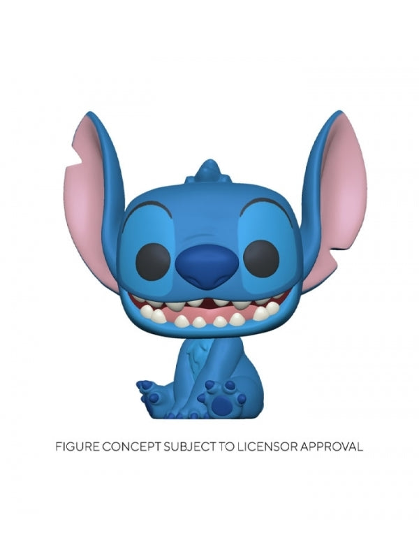 Funko Pop! Disney Stitch assis souriant - Lilo &amp; Stitch