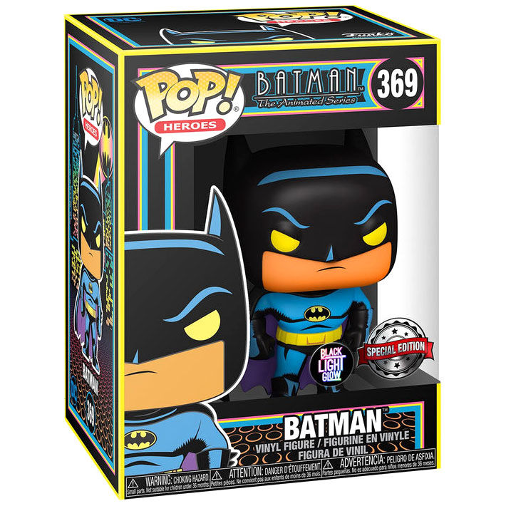Funko POP! 369 Black Light- Batman - DC Comics - Zascalo.com