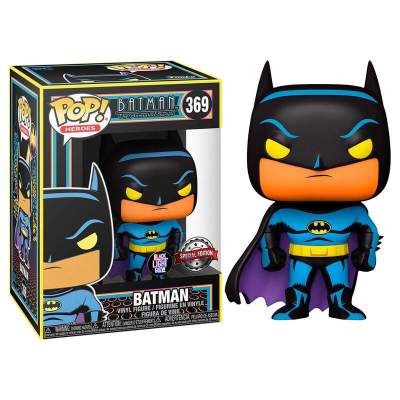 Funko POP! 369 Black Light- Batman - DC Comics - Zascalo.com