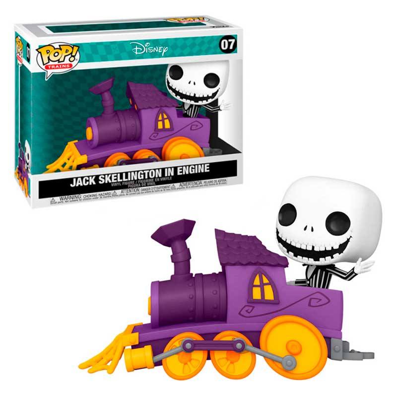 Funko POP! 07 Jack Skellington en Tren - Pesadilla Antes de Navidad Zascalo