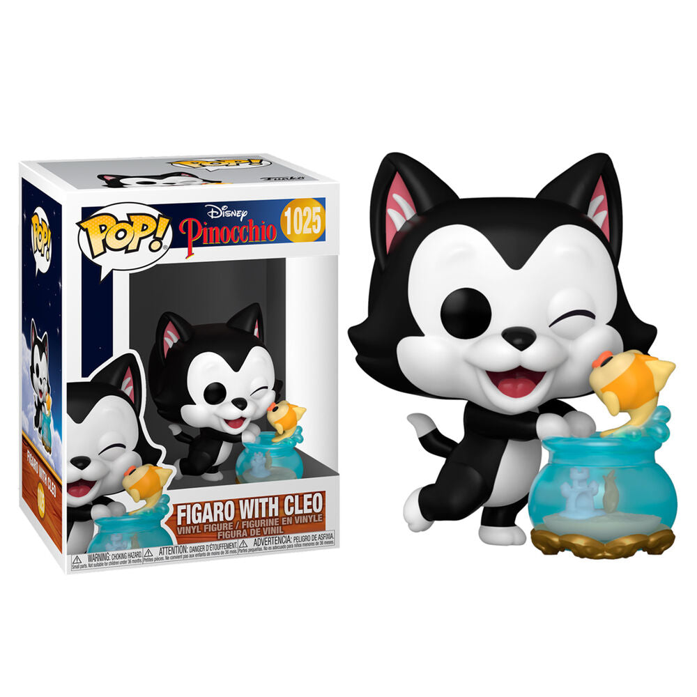 Funko POP! 1025 Figaro Besando a Cleo - Pinocho Zascalo