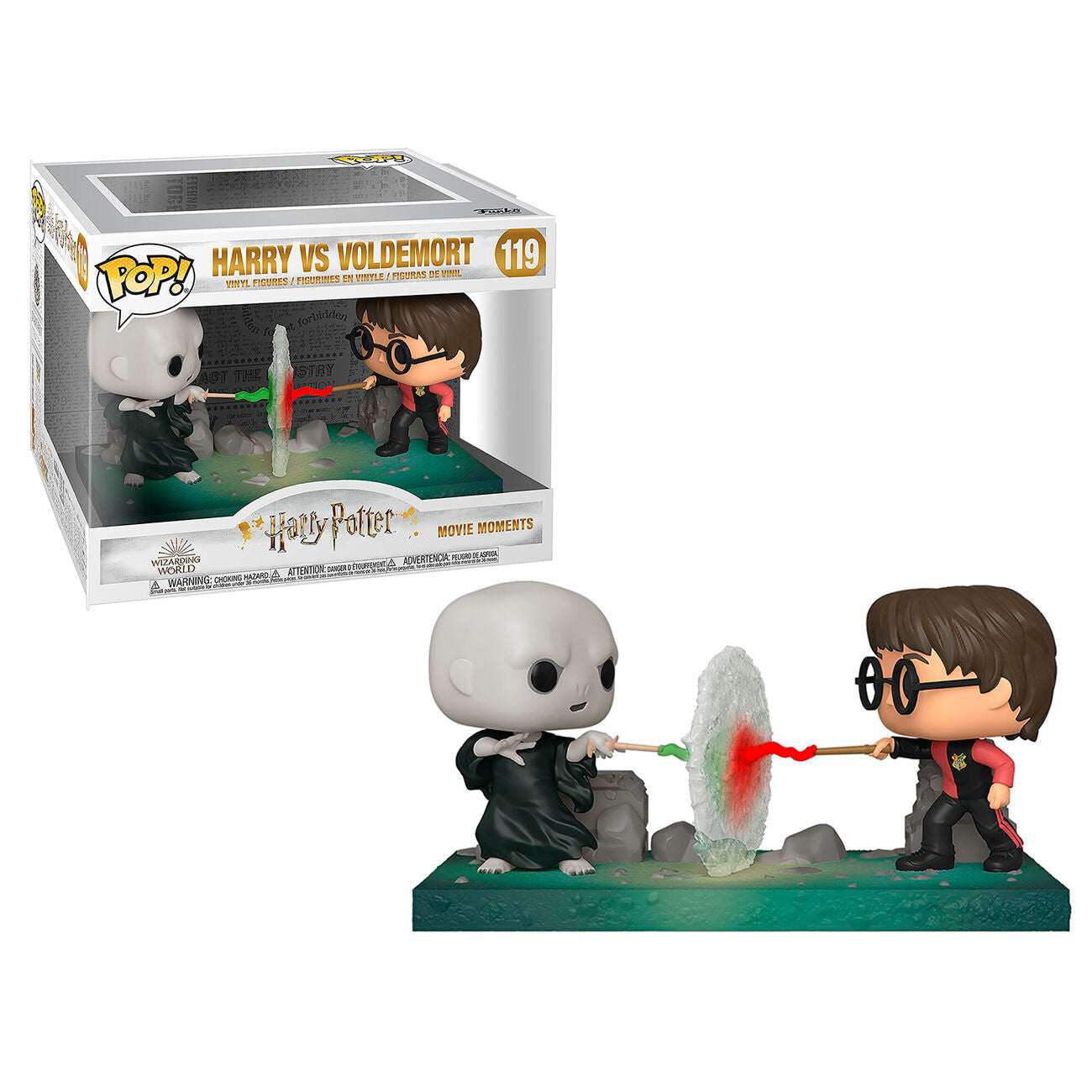 Funko POP! 119 Moment Harry Vs Voldemort - Harry Potter - Zascalo.com