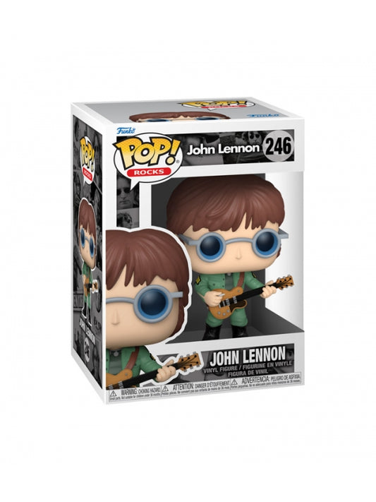Funko POP! 246 John Lennon - Military Jacket - Música - Zascalo.com
