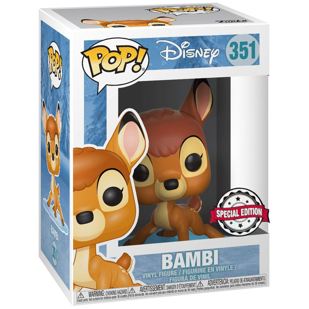 Funko POP! 351 Bambi Snowflake Mountain Exclusive - Disney - Zascalo.com