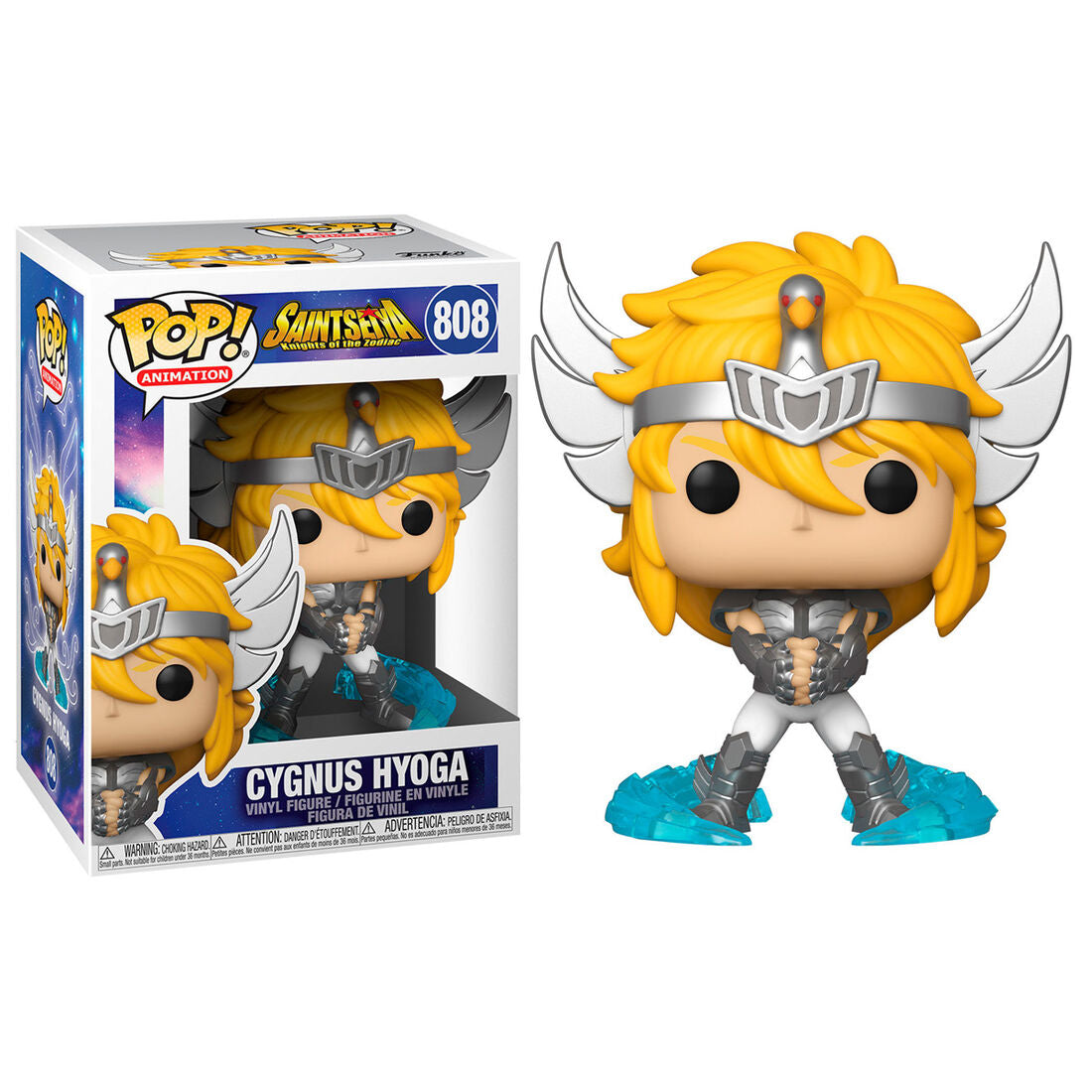 Funko POP! 808 Cygnus Hyoga - Saint Seiya - Zascalo.com