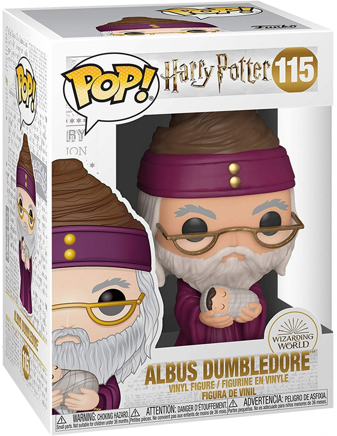 FUNKO POP! 115 ALBUS DUMBLEDORE WITH BABY Zascalo