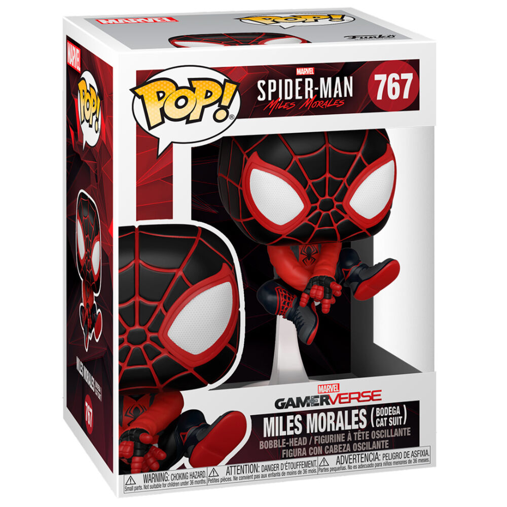 FUNKO SPIDERMAN GAMEVERSE MILES MORALES BODEGA CAT SUITE - Zascalo.com
