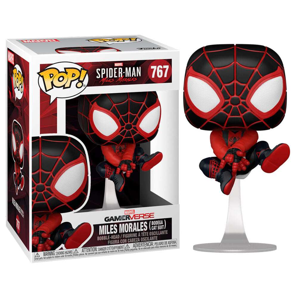 FUNKO SPIDERMAN GAMEVERSE MILES MORALES BODEGA CAT SUITE - Zascalo.com