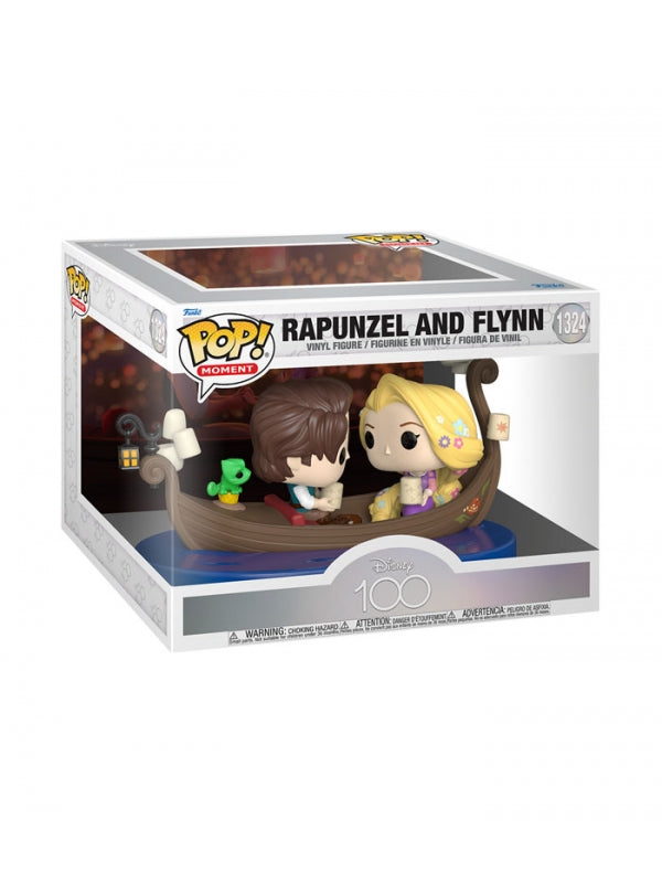 Funko POP! 1324 Moment D100- Rapunzel & Flynn - Disney - Zascalo.com
