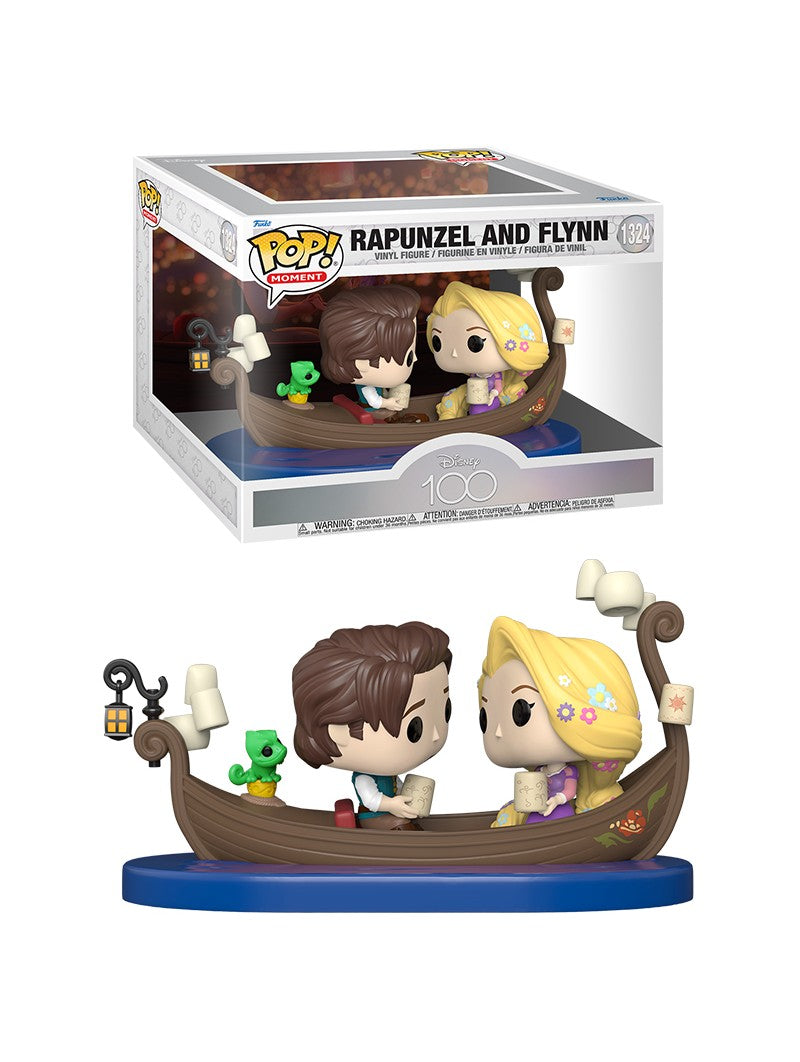 Funko POP! 1324 Moment D100- Rapunzel & Flynn - Disney - Zascalo.com