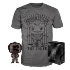 Set figura POP & Camiseta Tee DC Comics The Joker Exclusive (Talla L) - Zascalo.com