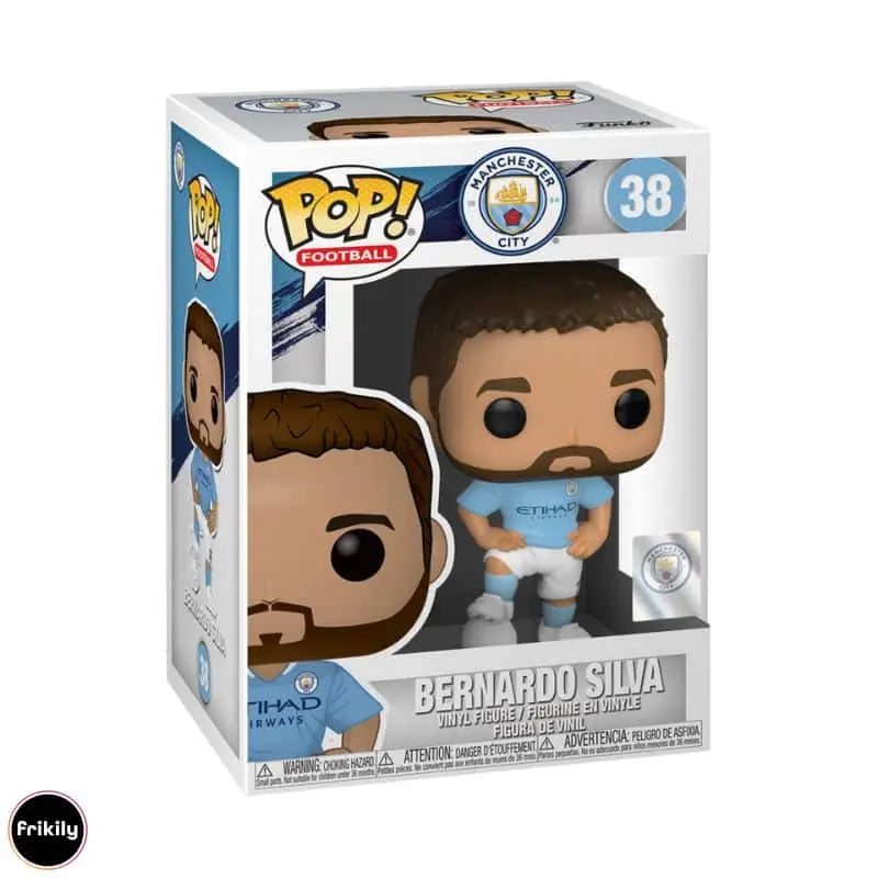 Funko POP! 38 Bernardo Silva - Manchester City - Fútbol Zascalo