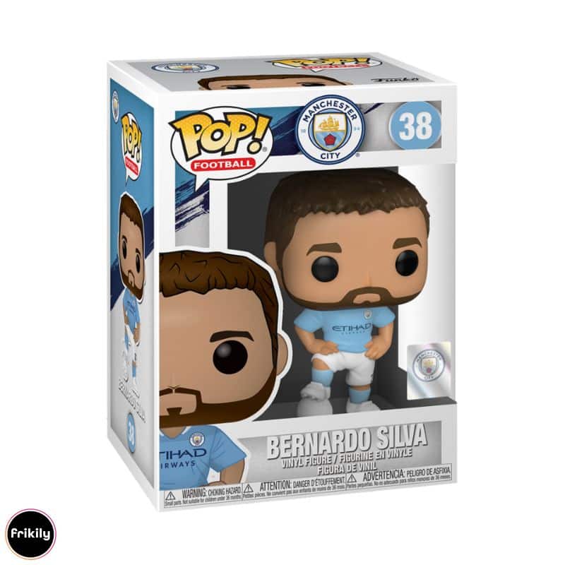 Funko POP! 38 Bernardo Silva - Manchester City - Fútbol
