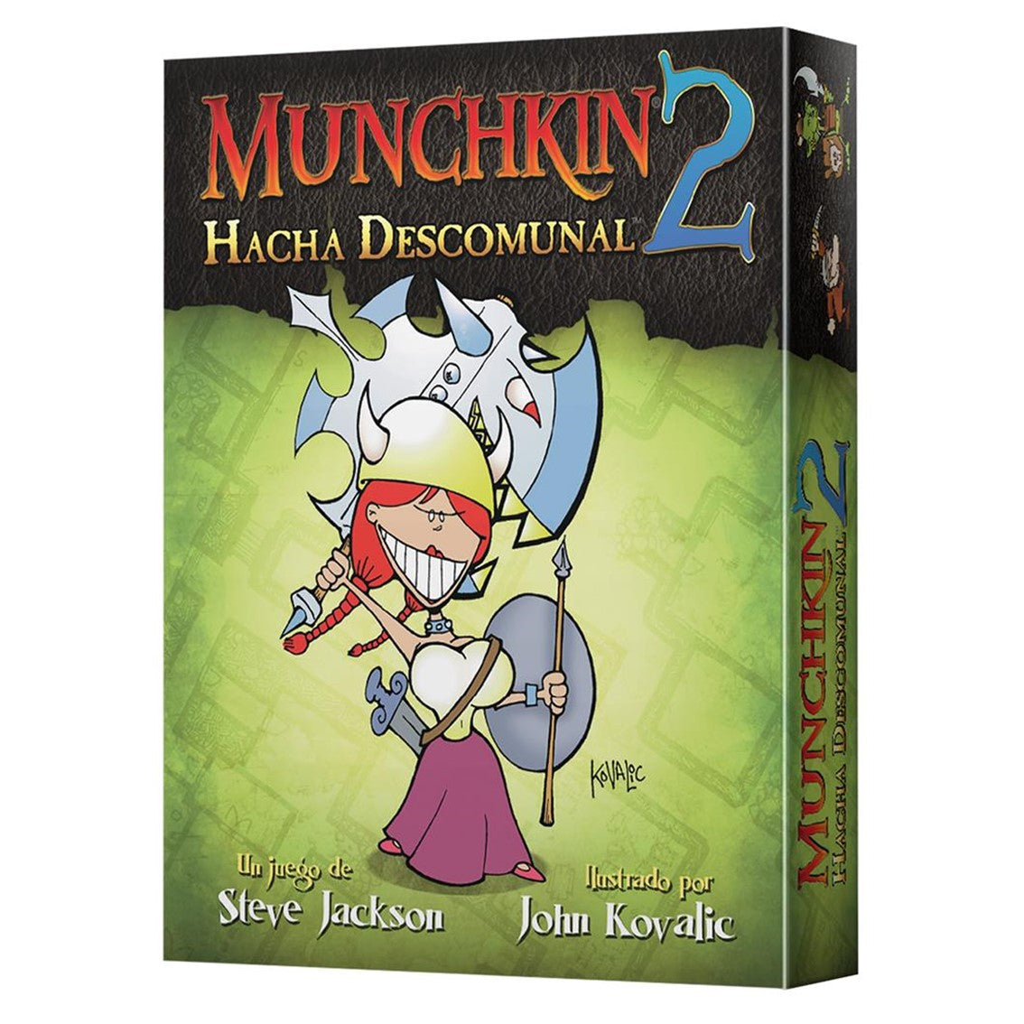 Juego de Mesa Munchkin 2: Hacha Descomunal (Expansión) - Zascalo.com
