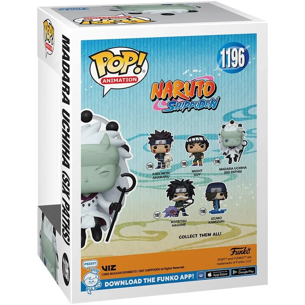 Funko Pop! Naruto  Sage Madara Uchiha Zascalo