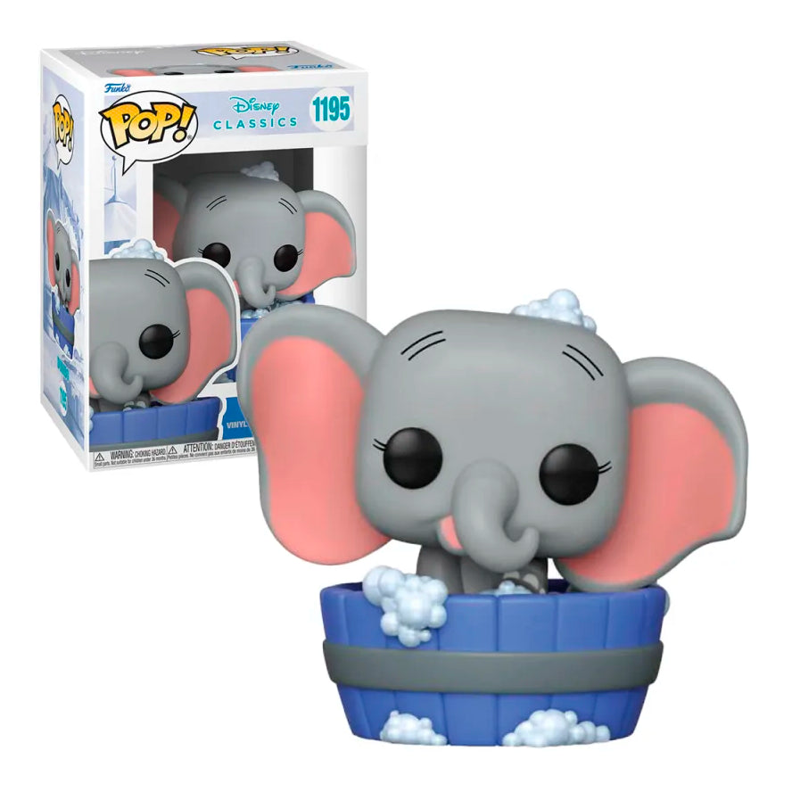 Funko Pop! 1195 Dumbo En Bañera (Exc) - Disney