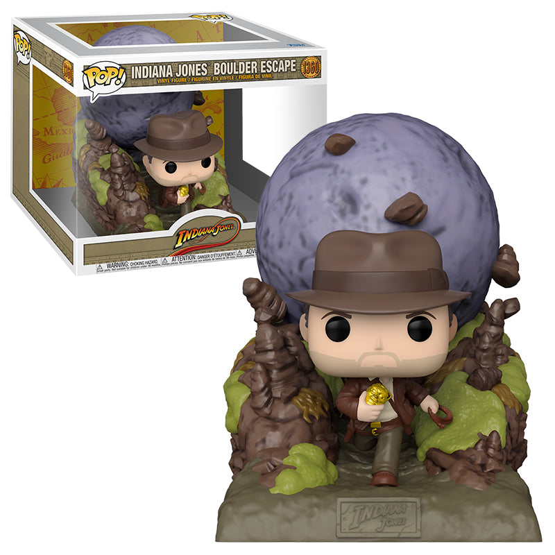 Funko POP! 1360 Indiana Jones Boulder Escape - Indiana Jones - Cine - Zascalo.com