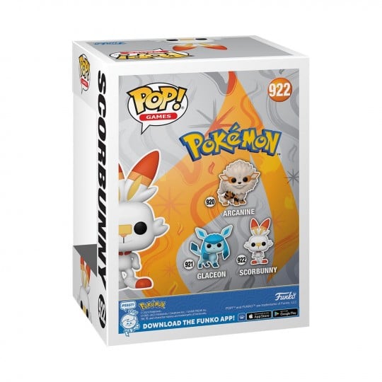 Funko Pop! Scorbunny - Pokemon Zascalo