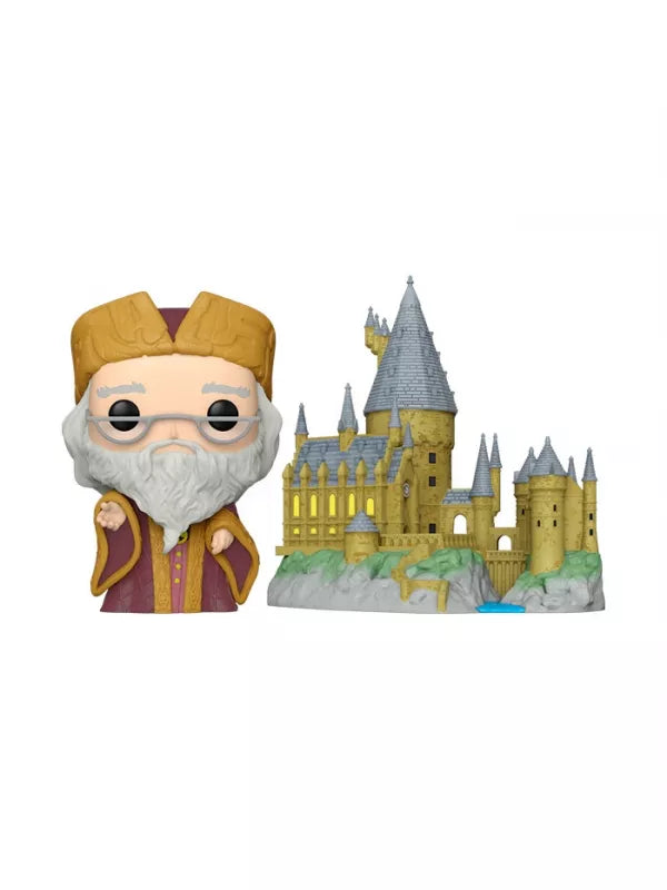Funko POP! 27 Town HP Anniversary Dumbledore en Hogwarts - Harry Potter Zascalo