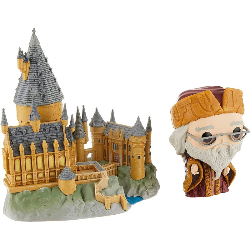 Funko POP! 27 Town HP Anniversary Dumbledore en Hogwarts - Harry Potter Zascalo