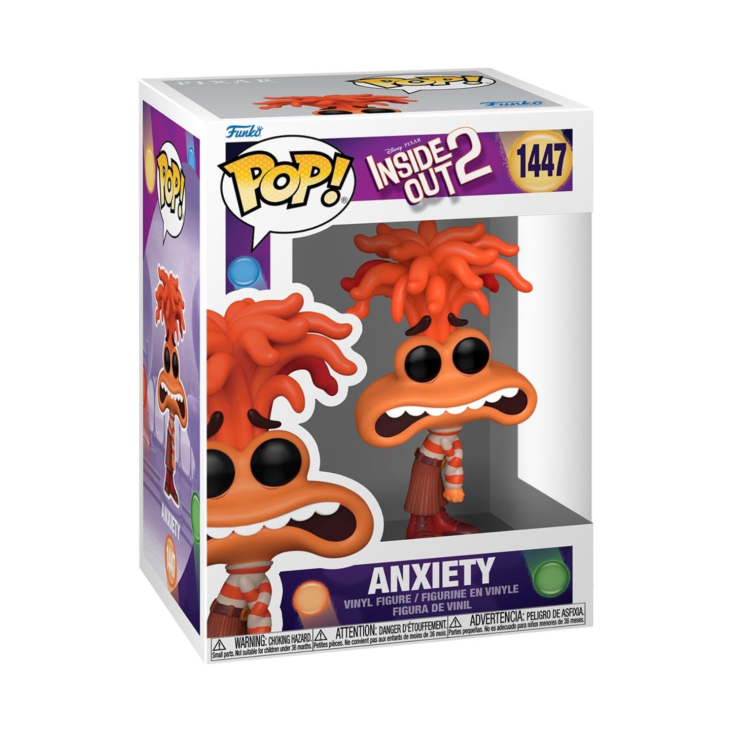 Funko Pop! Vinyl Ansiedad - Inside Out 2 Zascalo