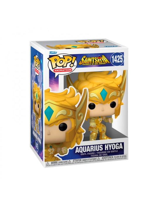 Funko Pop! Caballeros del Zodiaco Gold Aquarius Hyoga - Saint Seiya Zascalo