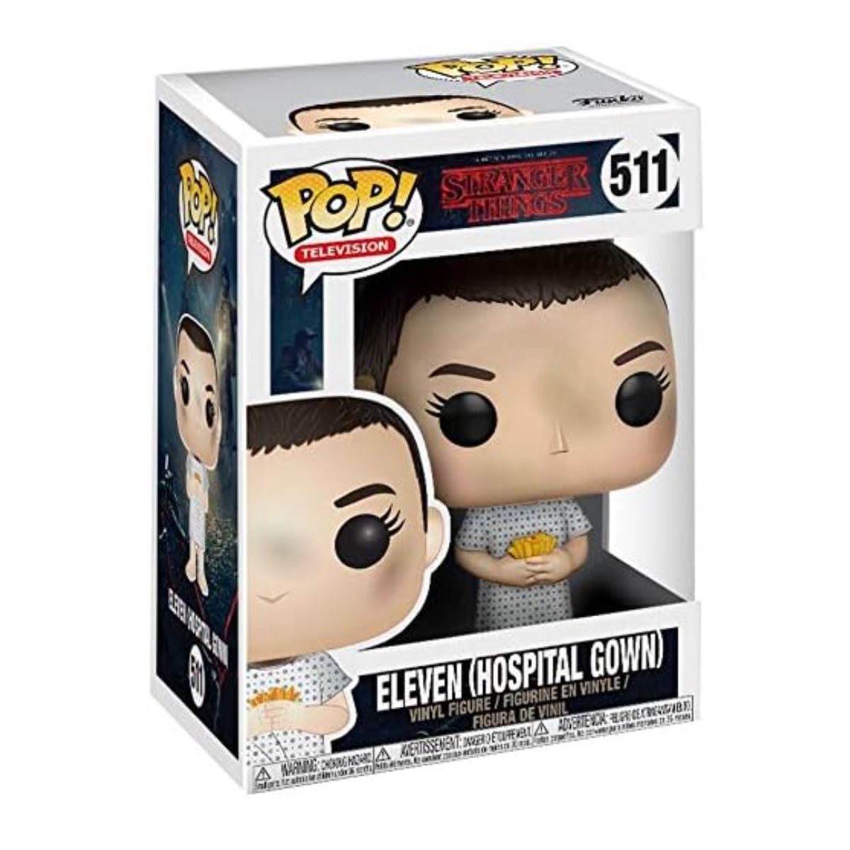 Funko Pop! Stranger Things Eleven In Hospital Gown - Zascalo.com