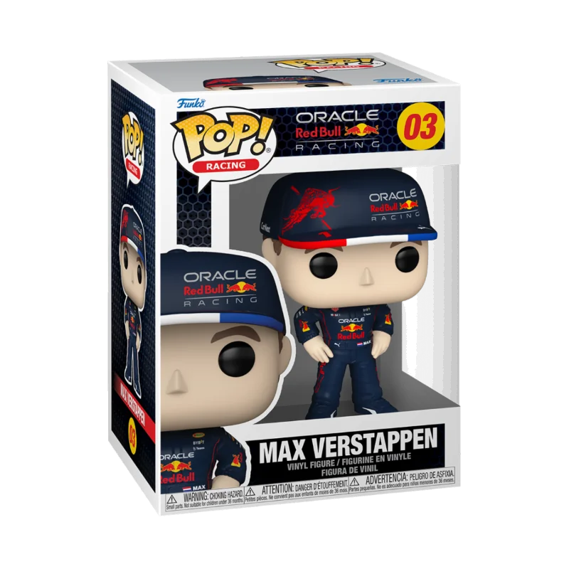 Funko Pop! F1 Max Verstappen Zascalo