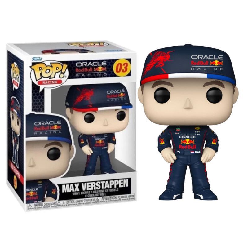 Funko Pop! F1 Max Verstappen Zascalo