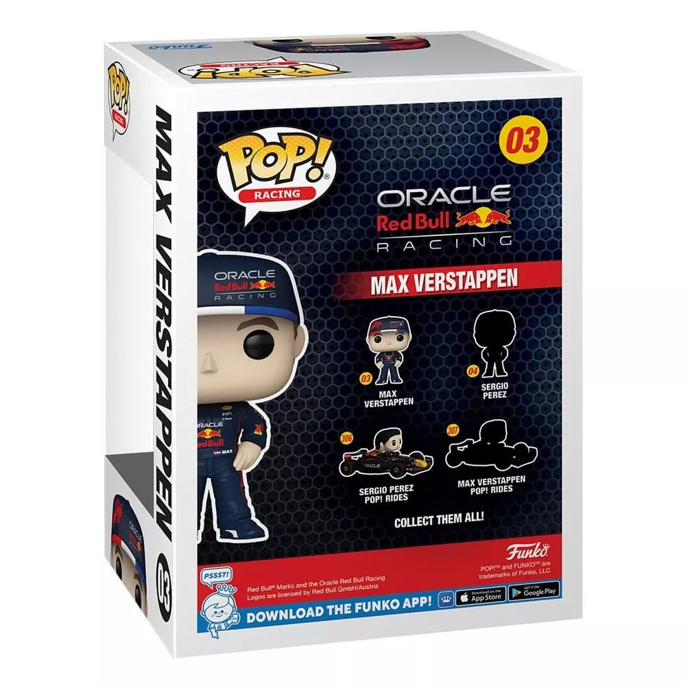Funko Pop! F1 Max Verstappen Zascalo