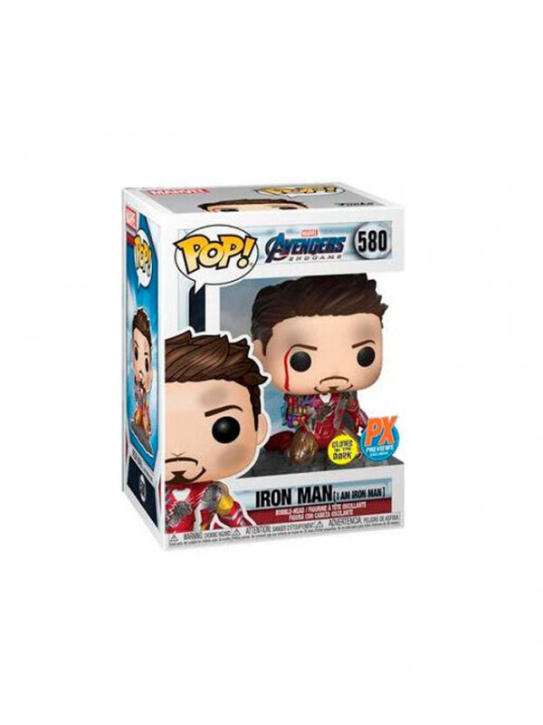 Funko Pop! Marvel Metallic (Exc) I Am Iron Man Endgame Zascalo