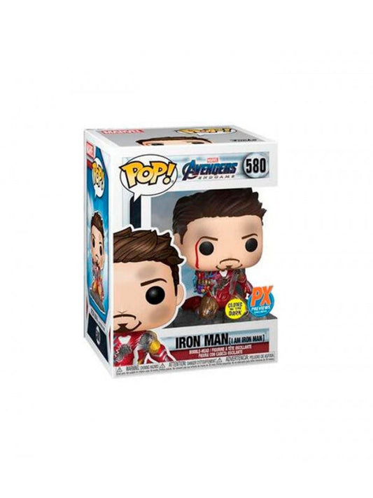 Funko Pop! Marvel Metallic (Exc) I Am Iron Man Endgame Zascalo