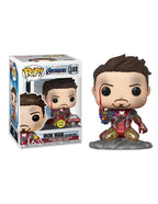 Funko Pop! Marvel Métallique (Exc) Je suis Iron Man Endgame