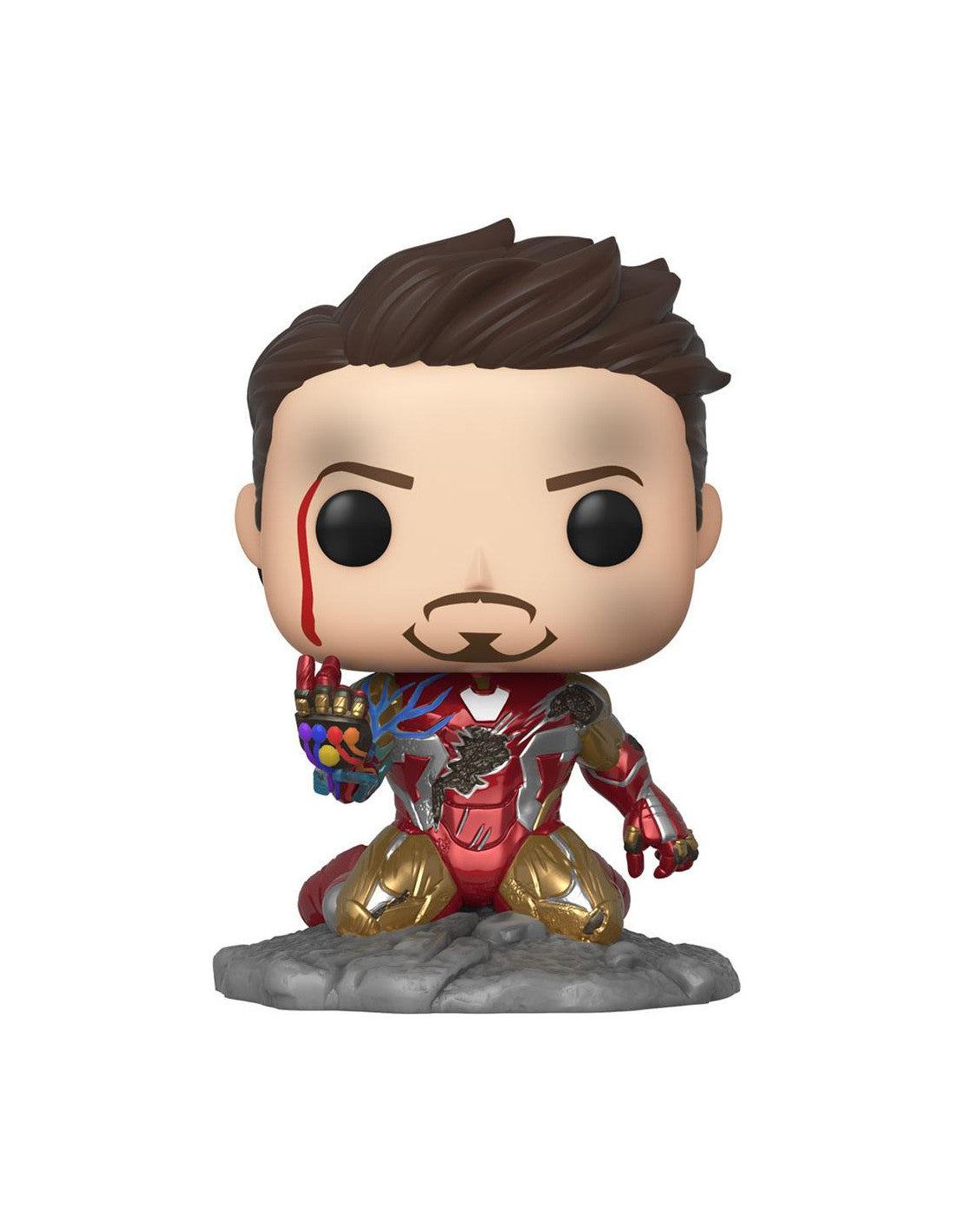 Funko Pop! Marvel Métallique (Exc) Je suis Iron Man Endgame