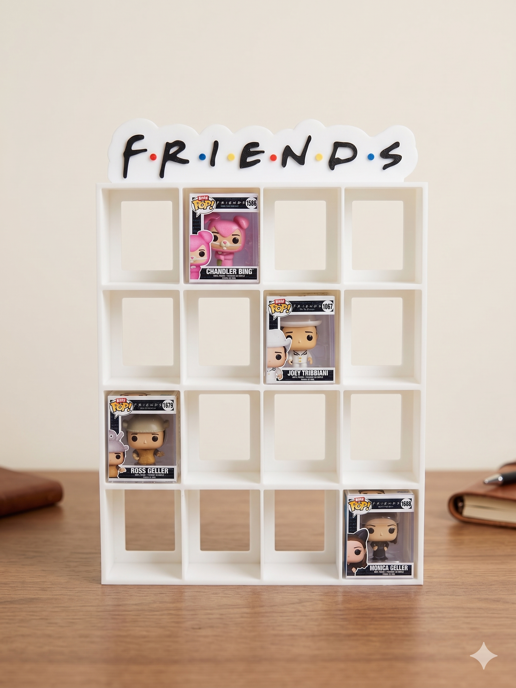 Expositor Display Friends Bitty Pop 16 Figuras | Colección Funko - Zascalo.com