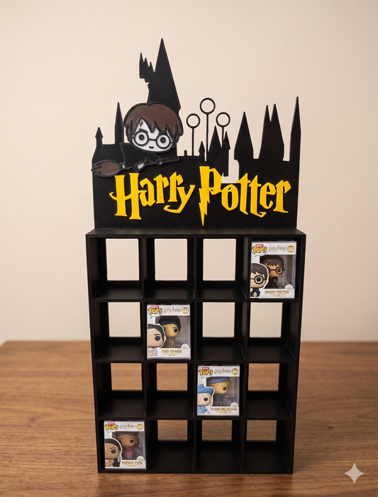 Expositor Display Harry Potter con escoba Expositor Bitty Pop 16 Figuras | Colección Funko - Zascalo.com