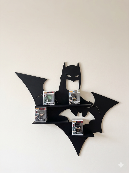 Estantería DC Batman para Funko Bitty Pop | Expositor 3D para Mini Funkos | Organizador Coleccionable DC - Zascalo.com
