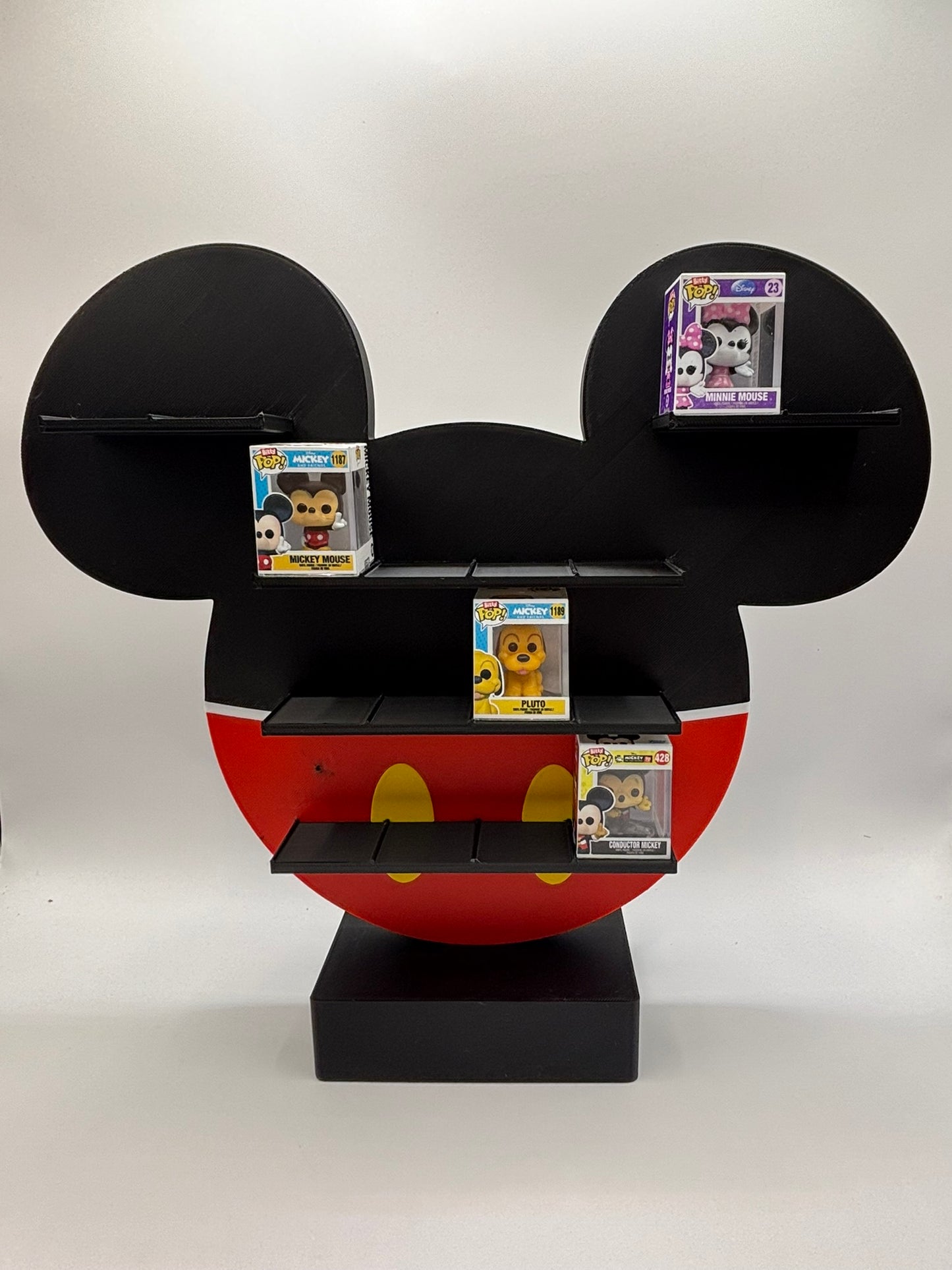 Estanteria Bitty Pop Disney Mickey Mouse Silueta Peana (16 figuras) - Zascalo.com