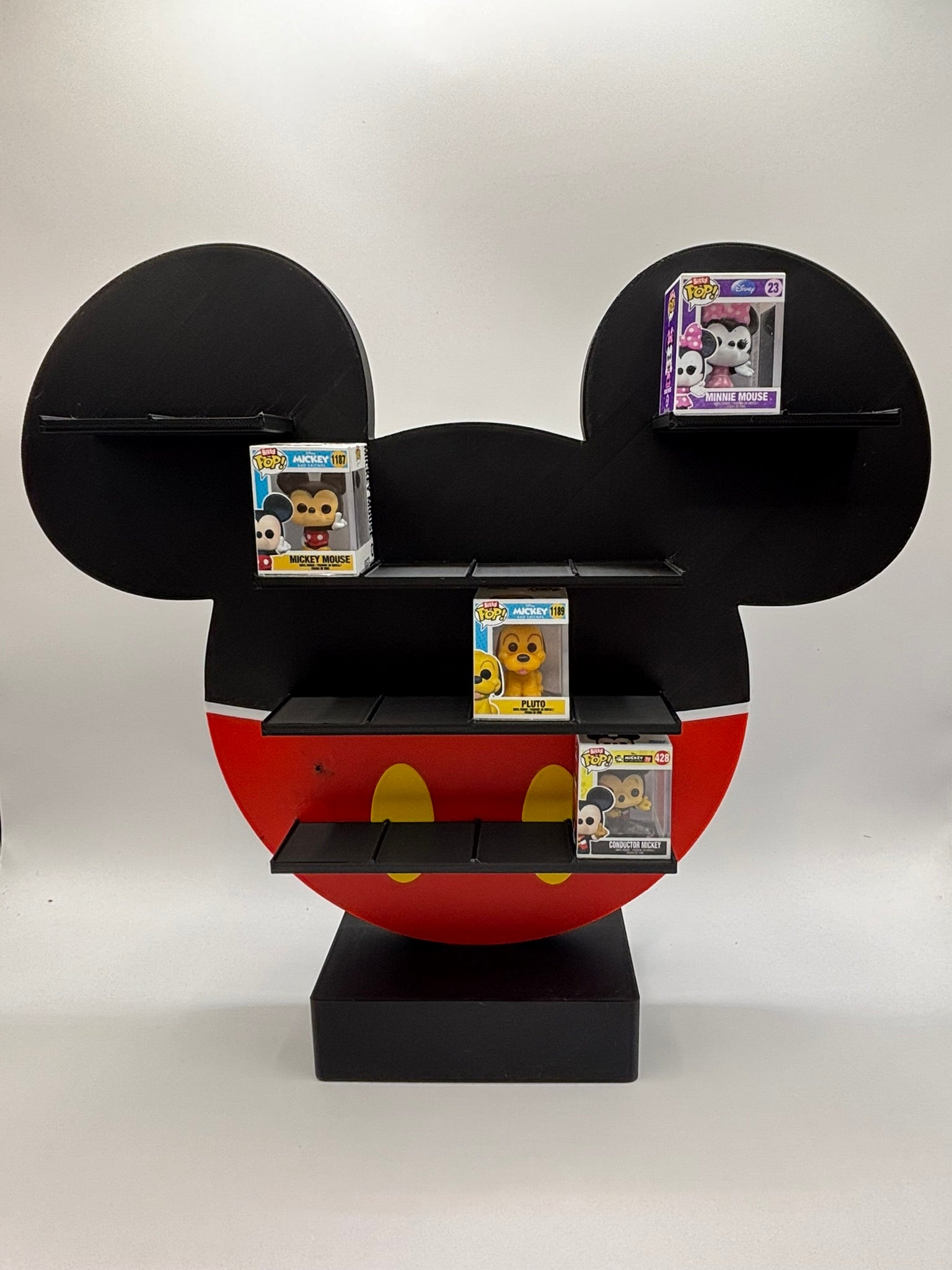 Estanteria Bitty Pop Disney Mickey Mouse Silueta Peana (16 figuras) - Zascalo.com