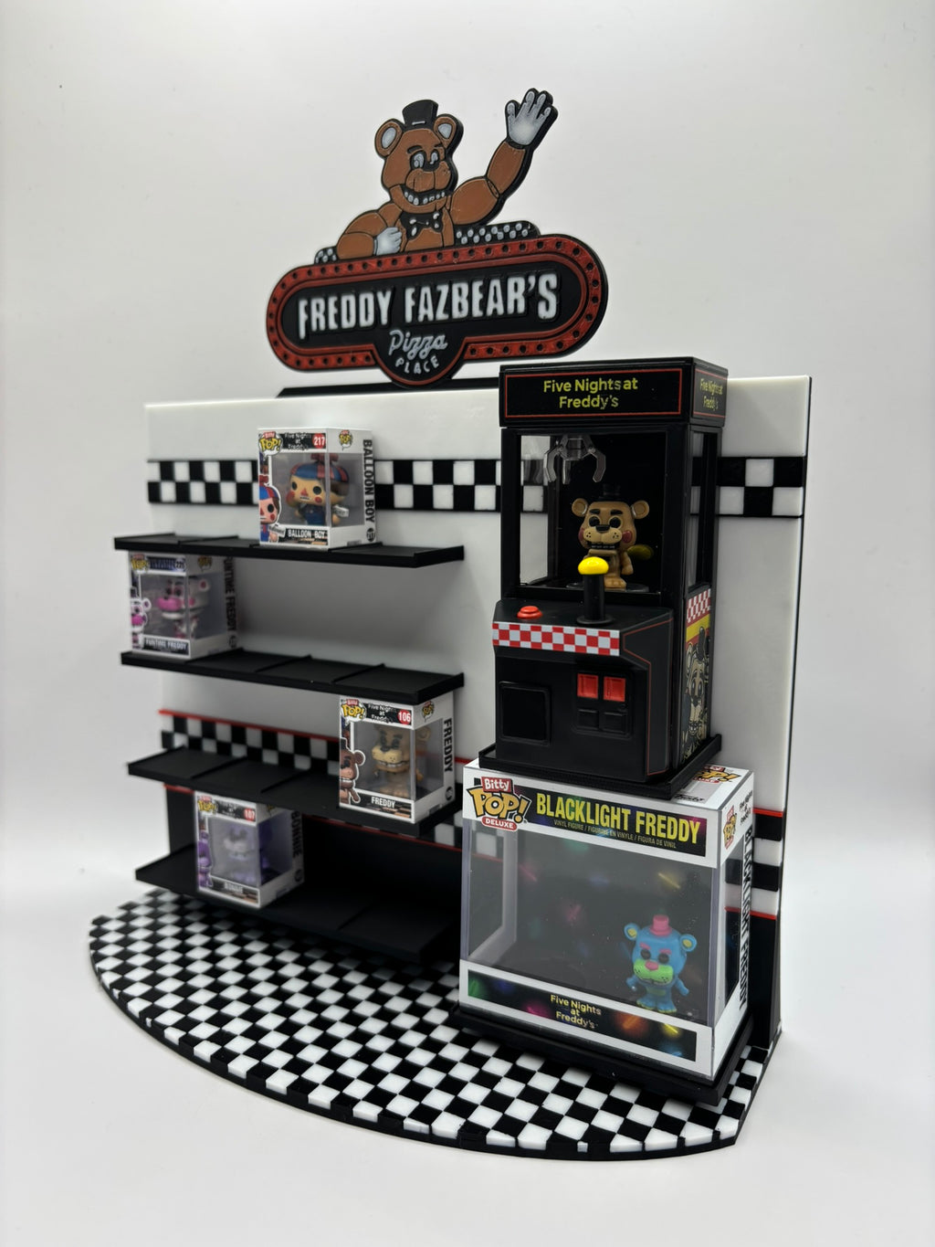 Expositor Bitty Pop Five Nights At Freddy Pizza + Bitty Arcade + Bitty Deluxe