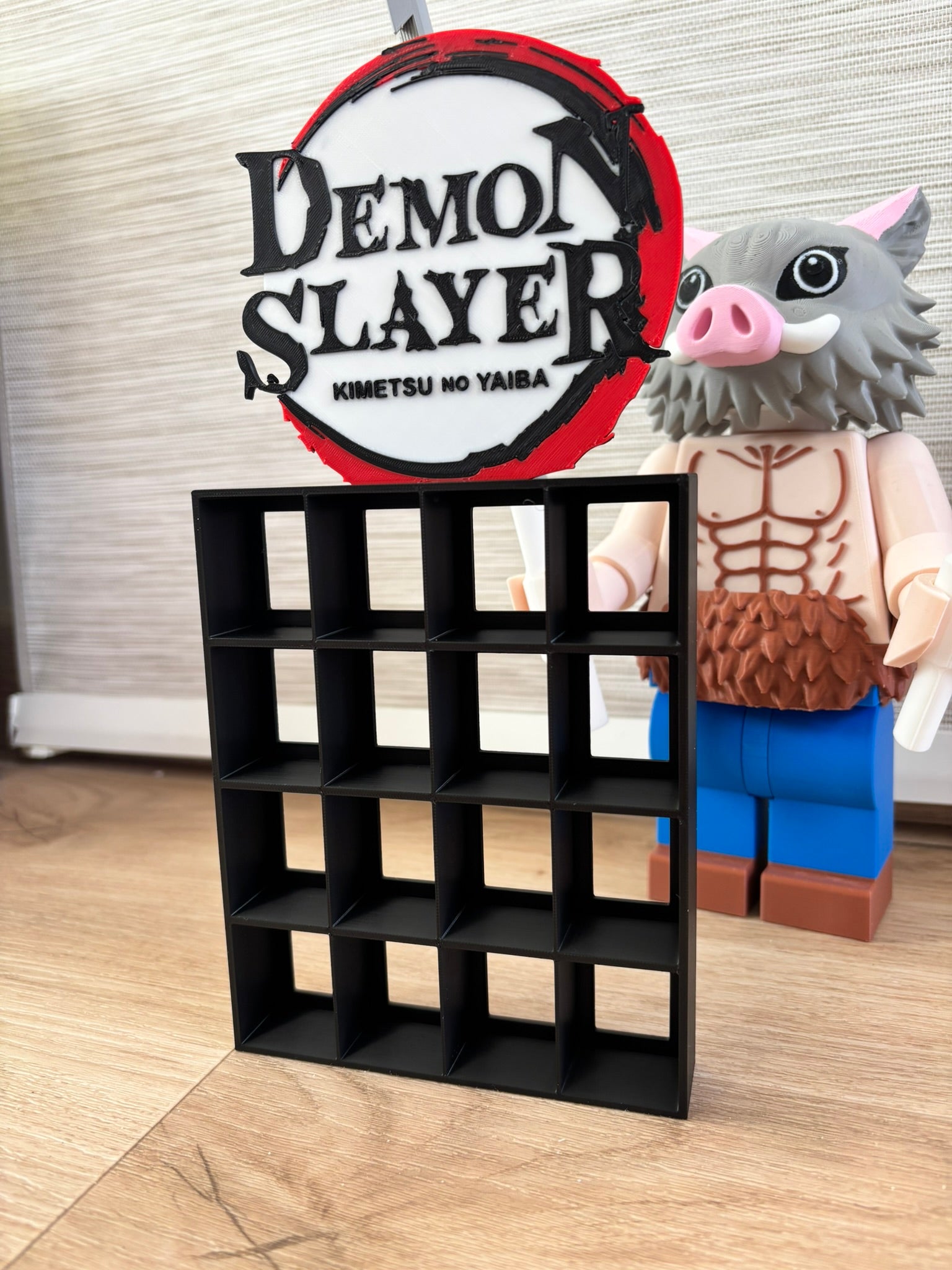 Expositor Premium Demon Slayer para 16 Bitty Pop – Impresión 3D Multicolor - Zascalo.com