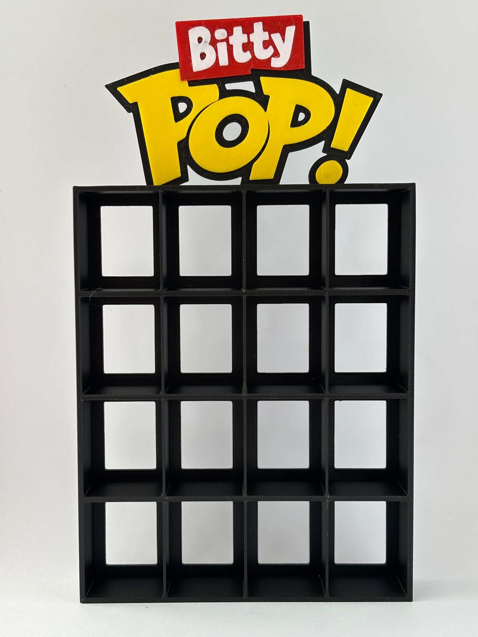 Espositor Bitty Pop para Funko Bitty Pop | Expositor 3D para Mini Funkos | Organizador Decorativo de Colección