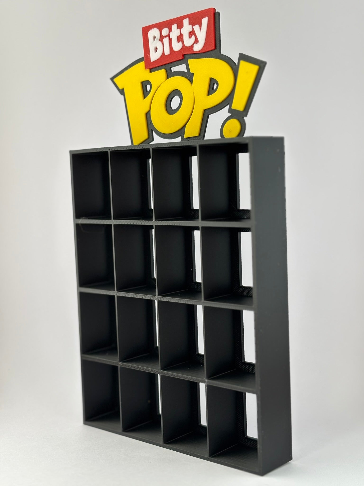 Espositor Bitty Pop para Funko Bitty Pop | Expositor 3D para Mini Funkos | Organizador Decorativo de Colección