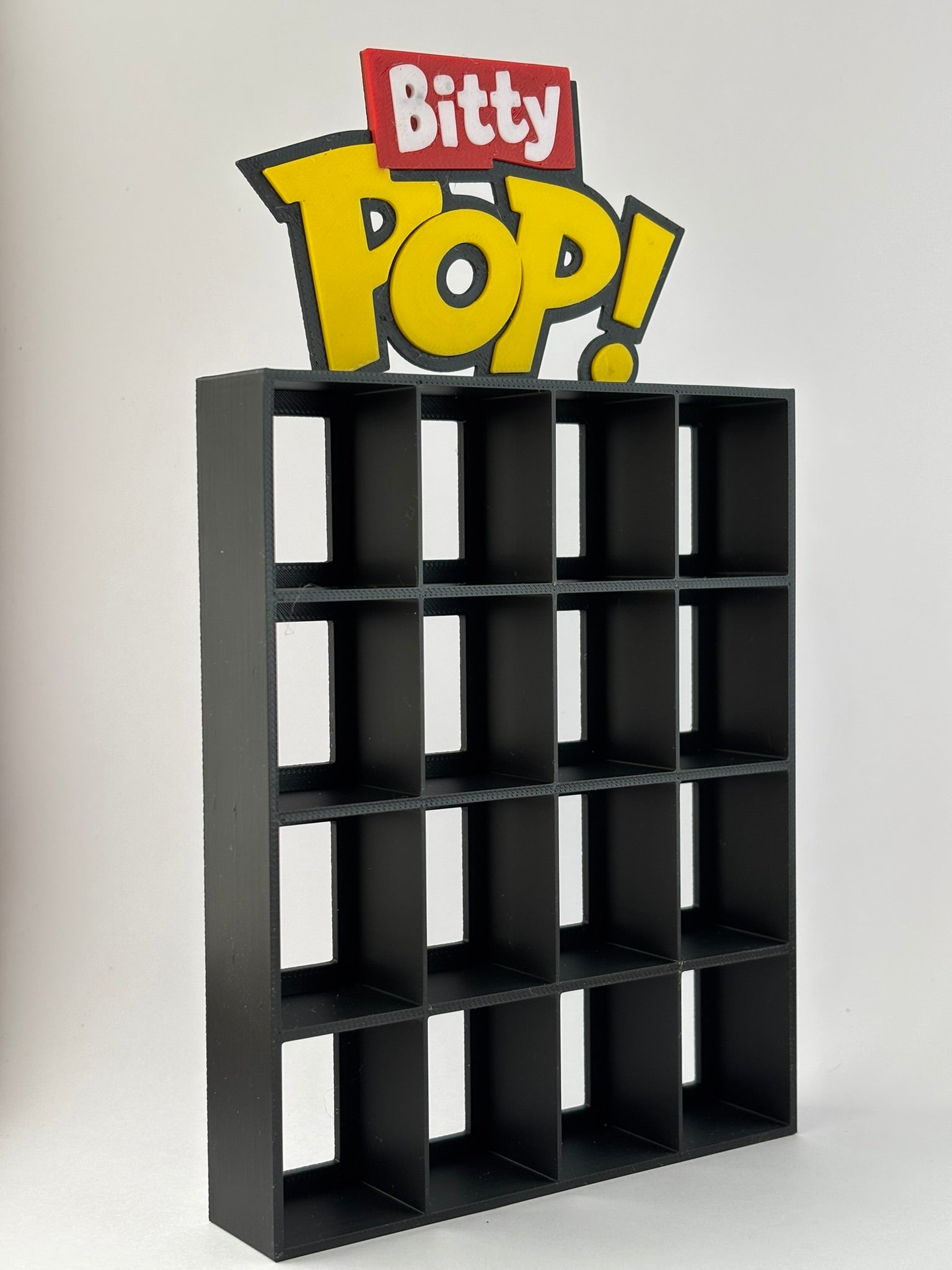 Espositor Bitty Pop para Funko Bitty Pop | Expositor 3D para Mini Funkos | Organizador Decorativo de Colección - Zascalo.com